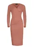 Lenitif Formelle Frauenkleider Teresse K477 braun XL Produktbild-Vorschau 5