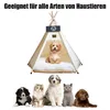 Haustierzelt für Katzen und Hunde,Katzenzelt mit Kissen, Produktbild-Vorschau 2