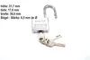Sicheres 3er Set Vorhängeschlösser 40mm gleichschließend – Produktbild-Vorschau 3
