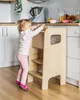 Montessori učební věž pro děti s bezpečnostní pojistkou – Náhled obrázku produktu 5