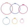 Stickerei Hoops Kunststoff Kreis Kreuzstich Frame Set Produktbild-Vorschau 2