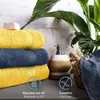 Komfortec 8er Handtuch Set aus 100% Baumwolle, 4 Badetücher Produktbild-Vorschau 3