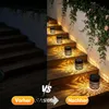 Lampadaire solaire, 1 pièce, éclairage de jardin effet Voir les images du produit 6