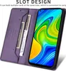 Pouzdro pro Xiaomi Redmi Note 9, kožené flipové peněženkové Náhled obrázku produktu 5