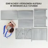 Drevená záhradná skriňa Outsunny, prístrešok na náradie Náhľad obrázku produktu 7