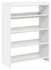 vidaXL Stojak na buty biały 60x25x81 cm Materiał Podgląd zdjęcia produktu 1