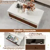 GOPLUS Couchtisch, Wohnzimmertisch mit 2 Schubladen & Produktbild-Vorschau 3