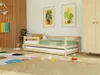 Einzelbett aus Holz SAFE 5-in-1 mit Barriere und Produktbild-Vorschau 1