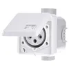 Mennekes 4244 - Weiß - IP44 - 400 V - 16 A - 50 - 60 Produktbild-Vorschau 2