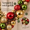 Guirlande de Noël Mica Decorations, dorée, 180 cm - Voir les images du produit 5