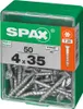 50er-Pack SPAX-Stahlschrauben mit flachem Senkkopf, Produktbild-Vorschau 4