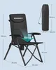 SONGMICS Kempingová židle, nastavitelné opěradlo 95°-150°,  Náhled obrázku produktu 8