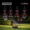 Grill na trójnogu 200 cm COOK KING - ruszt stal nierdzewna Podgląd zdjęcia produktu 4
