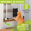 BOMI® Barrière pour animaux Merle avec chatière – Sans Voir les images du produit 6