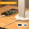 Dimmbare LED-Schreibtischlampe, Doppelarm-Schreibtischlampe Produktbild-Vorschau 2