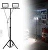 LZQ LED Baustrahler 200W mit Stativ,  Kaltweiß Produktbild-Vorschau 1