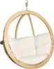 KONSIMO Hölzerner Hängesessel "HIGLO", beige, Hölz, Modern Produktbild-Vorschau 2