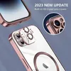 Pouzdro pro iPhone 11 Magnetické Ultra Tenké Průhledné Náhled obrázku produktu 4