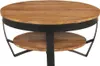 vidaXL Couchtisch 65x65x32 cm Massivholz Akazie Produktbild-Vorschau 2