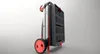 Chariot Clax avec caisse pliante - Rouge Voir les images du produit 3