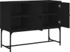 Kredens czarny 100x40x79,5 cm materiał drewnopochodny Podgląd zdjęcia produktu 6