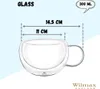 Wilmax Doppelwandiger Becher 300 ml Transparent WL-888769/A Produktbild-Vorschau 4