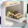 EDIBAZZAR | Bílý výsuvný organizér do skříně pro uložení Náhled obrázku produktu 7