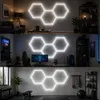 MasterLED Hexagon LED Deckenleuchte 128W 252x97cm Kaltweiß Produktbild-Vorschau 5