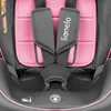 Close-up view of a car seat's harness system. Produktbild-Vorschau