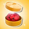 Glitzer Dumpling Squishy 10 cm – Anti-Stress Produktbild-Vorschau 4