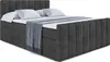 ALTDECOR Boxspringbett mit Fußteil, 2 Matratzen und Topper Produktbild-Vorschau 1
