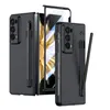 A black phone case with a stylus holder is shown in a studio setting. Náhled obrázku produktu