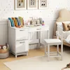 COSTWAY Bureau set voor kinderen met stoel, kinderbureau Productafbeelding-voorbeeld 8