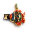 Onwomania Aquarium Fisch aus Metall Funny USB Stick 8 GB Produktbild-Vorschau 2