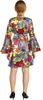 Schattig hippie-jurk kostuum voor dames, maat: M Productafbeelding-voorbeeld 4