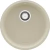 PRIMAGRAN Spülbecken Rund Beige 46x46cm, Granitspüle 1 Produktbild-Vorschau 1
