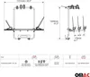 Nosič bicyklov pre prívesné spojenie E Bike 3 bicykle VW T5 Náhľad obrázku produktu 4
