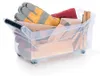 Boîte de rangement en plastique avec poignées et roulettes Voir les images du produit 22
