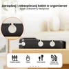 Organizer kabli AdroitGoods czarny - na 5 kabli - klipsy do Podgląd zdjęcia produktu 4