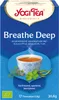 A box of Yogi Tea, Breathe Deep, herbal tea with a cup of tea and herbs. Produktbild-Vorschau