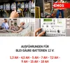 Emos Akumulátor Sla 12V/9Ah Fa-6,3Mm Anteprima dell’immagine prodotto 3