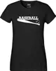 Huuraa Damen T-Shirt Baseball Baseballschläger L Black  Produktbild-Vorschau 2