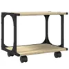vidaXL Stojak na drukarkę 2 półki dąb sonoma 41x28x33,5 cm Podgląd zdjęcia produktu 1