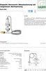 A technical document page showing a product image, specifications, and dimensions. Anteprima dell’immagine prodotto