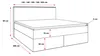 MR GROUP Boxspringbett mit Bettkasten ZADAR, 120x200 beige, Produktbild-Vorschau 7