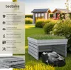 Garage pour robot tondeuse Hortus, bois, toit végétalisable Voir les images du produit 2