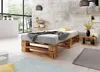 sunnypillow Palettenbett M2 aus Holz 120 x 200 cm mit Produktbild-Vorschau 2