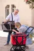 Carlett boodschappenwagen met 4 wielen, inklapbaar, tas met Productafbeelding-voorbeeld 12