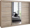 Schwebetürenschrank 200 cm, 3-türig, mit Spiegel & 4 Produktbild-Vorschau 2