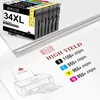 10er Drucker Patronen Für Epson 34 XL WorkForce Pro WF-3700 Produktbild-Vorschau 3